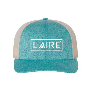 LAIRE Teal Trucker Hat