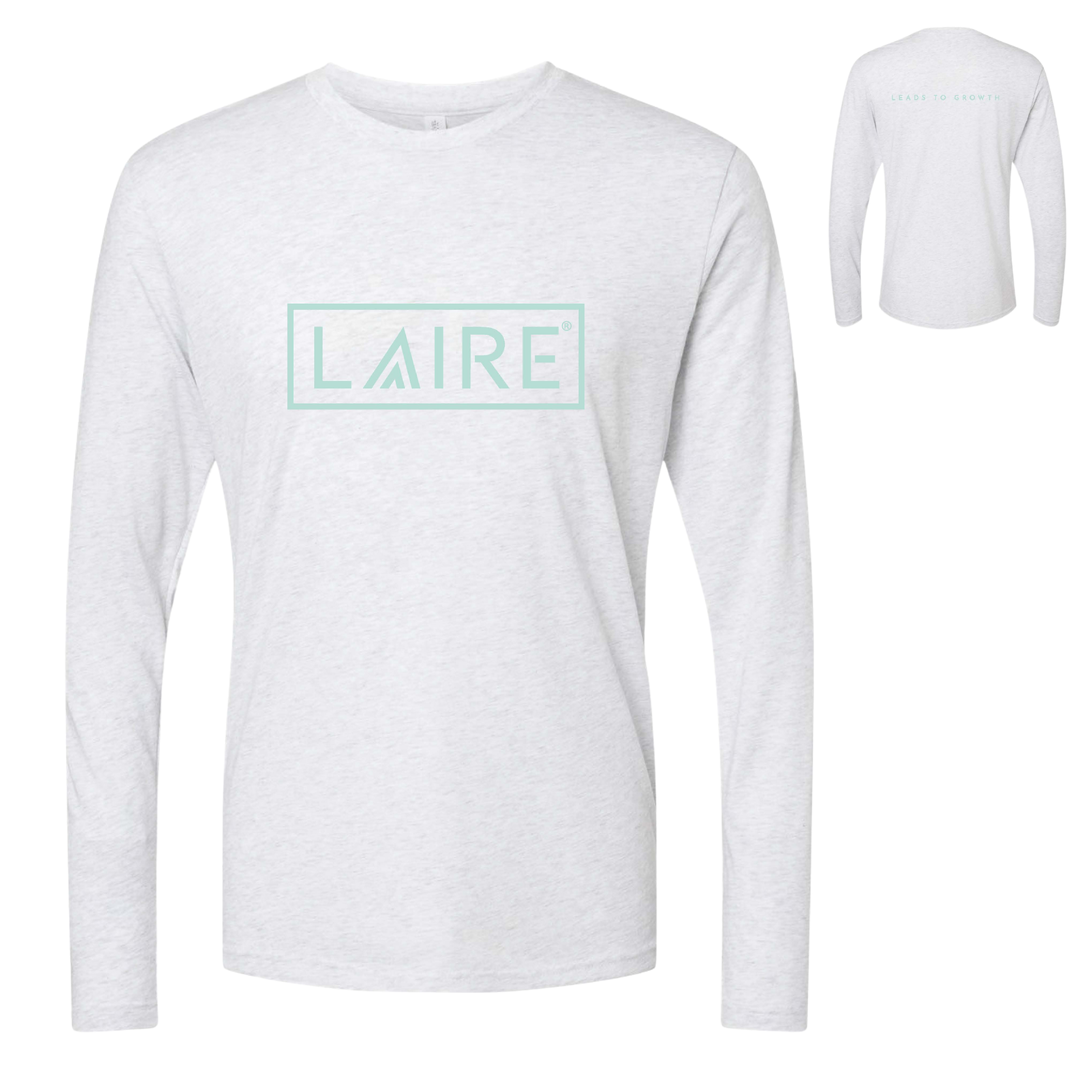 Super Soft Tri-Blend Unisex T-Shirt - White Long Sleeve